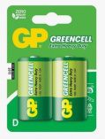 Батарейка GP Greenceel D блистер 2шт